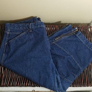 Plus Size Denim Capris by Venezia Jeans Size 24